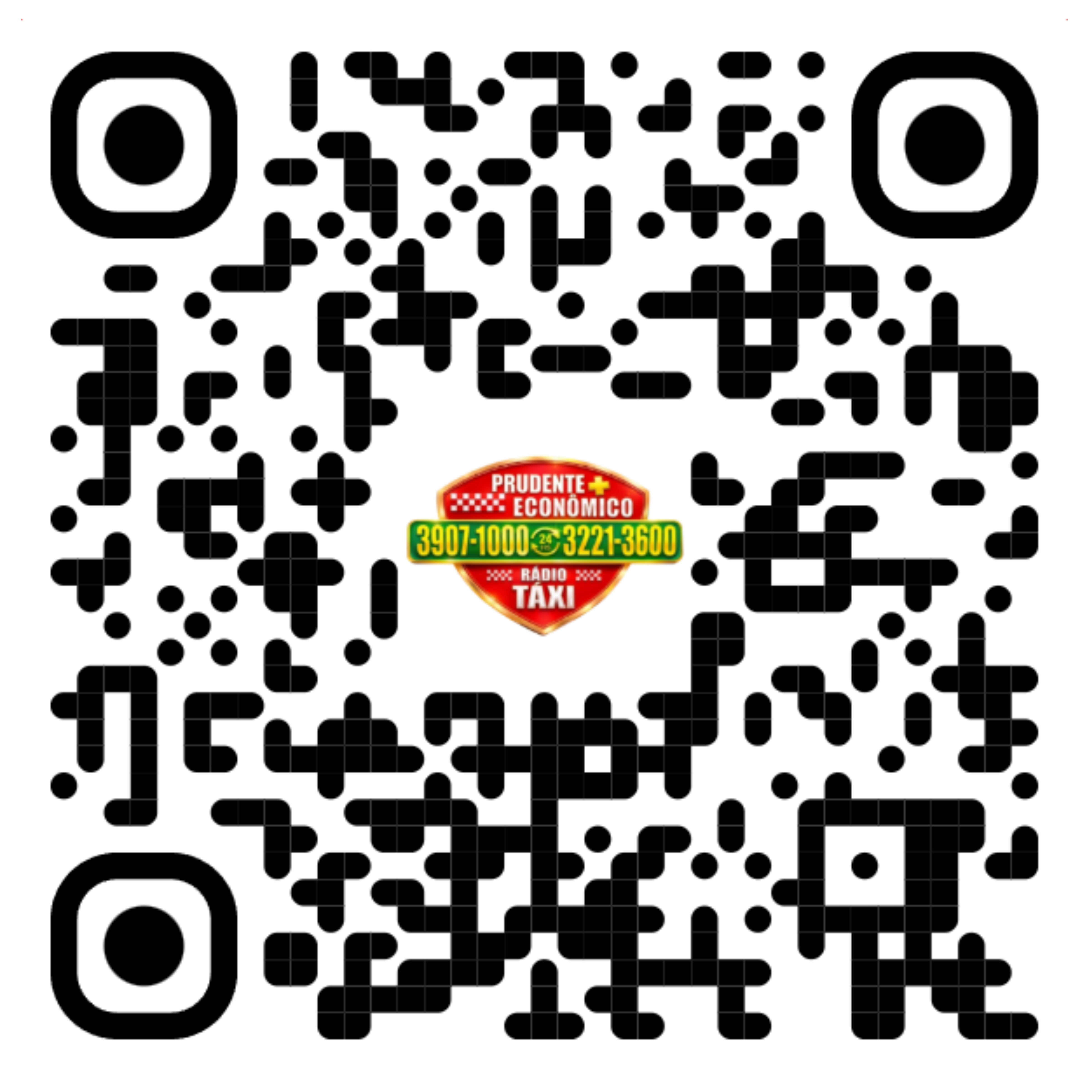 QR Code Rádio Táxi Prudente